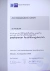 Ausbildung IHK-Urkunde